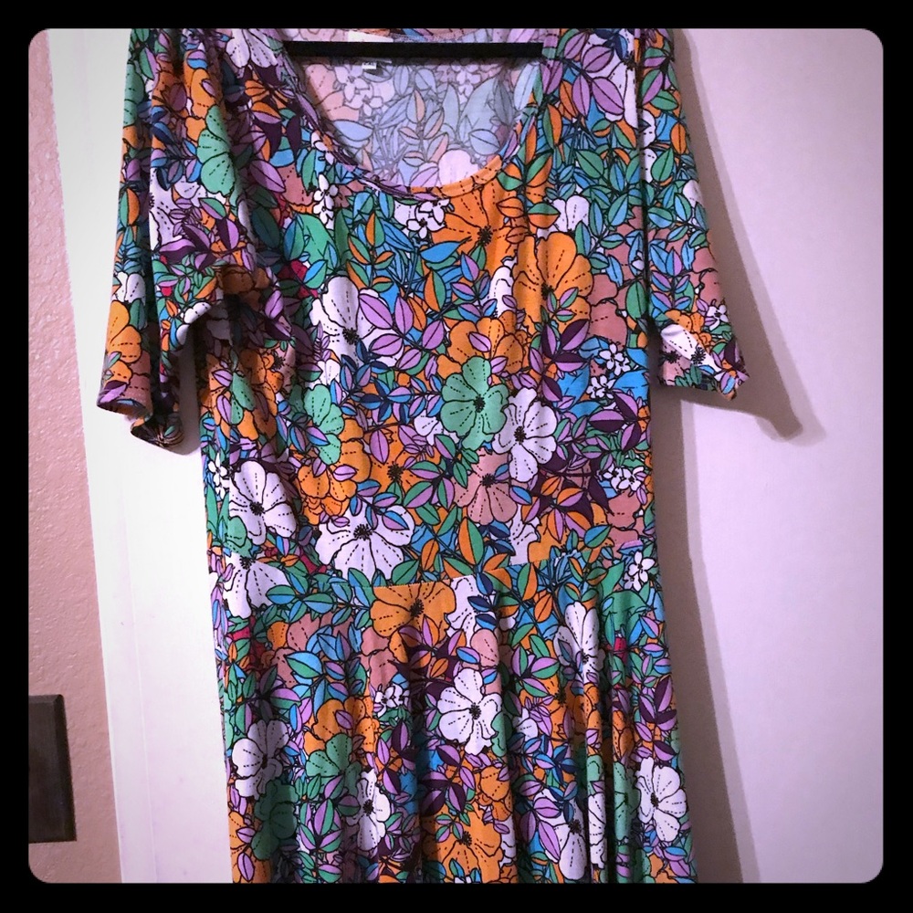 Vintage lularoe 2XL Nicole Dress