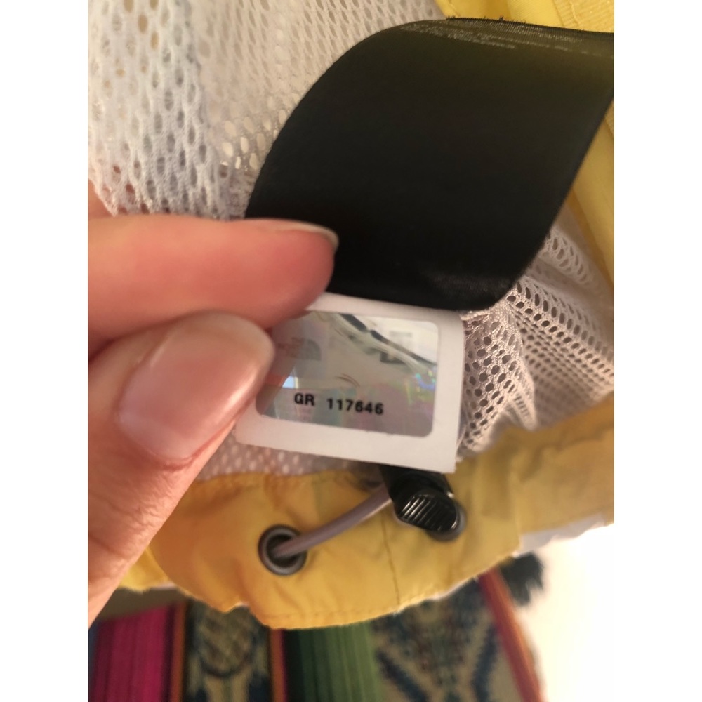 North Face Yellow Rain Jacket - Picture 6 of 8