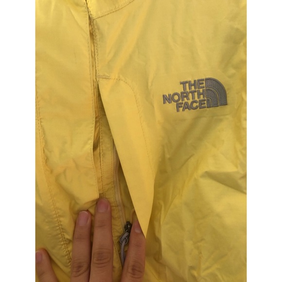 North Face Yellow Rain Jacket - Picture 2 of 8