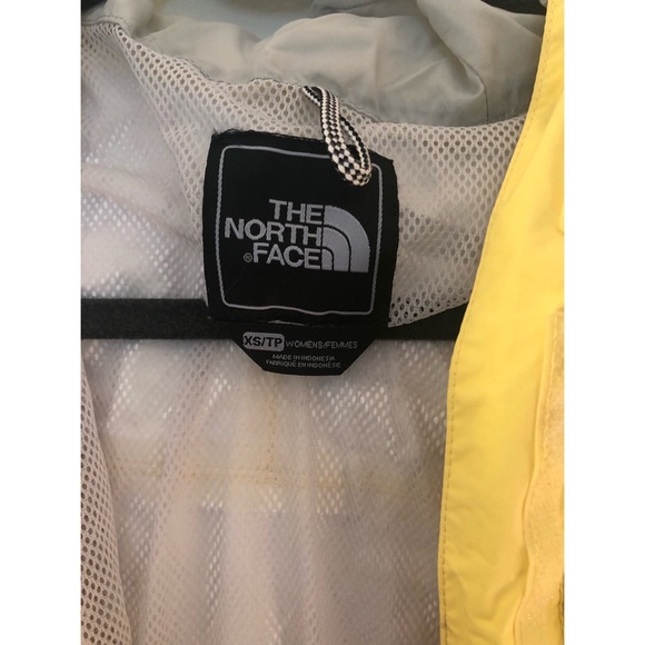 North Face Yellow Rain Jacket - Picture 4 of 8