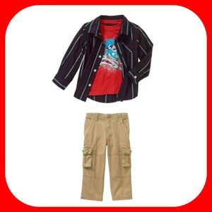 🆕Toddler Boy 3pc Outfit