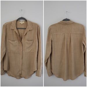 Anthropologie Cloth & Stone Buttondown