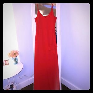 Express Red Maxi Dress