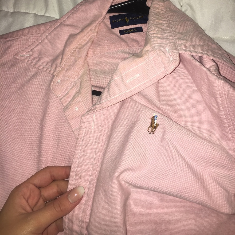 Ralph Lauren size small custom fit button down