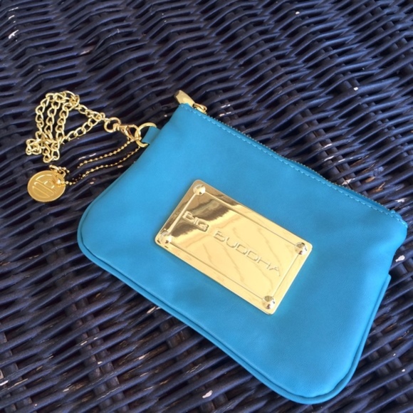 Big Buddha Handbags - Big Buddha Teal Wristlet