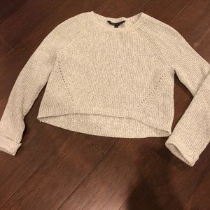 BCBG cropped sweater