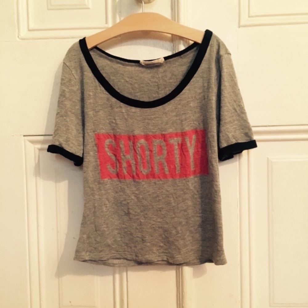 Poetry "Shorty" Ringer Cropped Tee - Picture 2 of 3