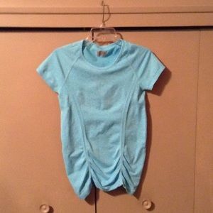 Athleta short sleeved Fastest Track top