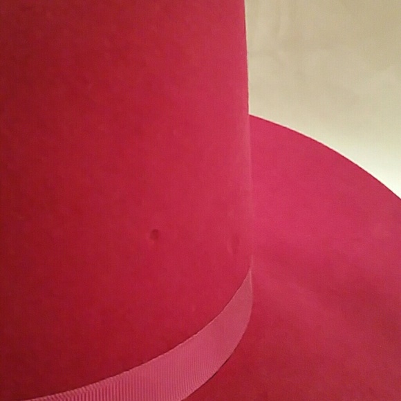 Vintage Hot Pink Barrel Racer Cowboy Hat Western - Picture 4 of 5