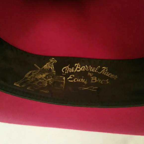 Vintage Hot Pink Barrel Racer Cowboy Hat Western - Picture 5 of 5