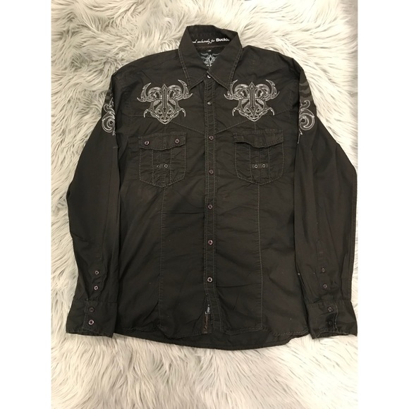 Roar Other - Mens ROAR by Buckle Button Down!!