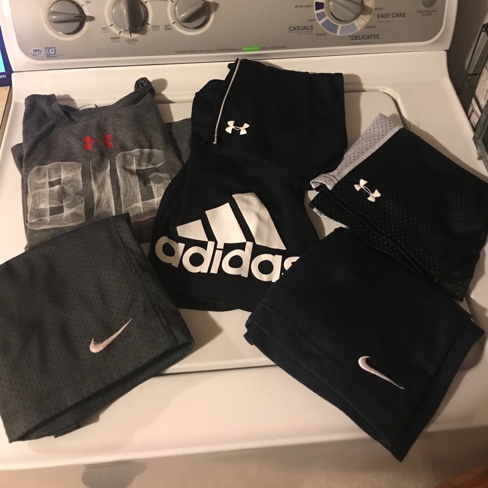 Excellent Condition Lot of Boys Gym Shorts Size 6