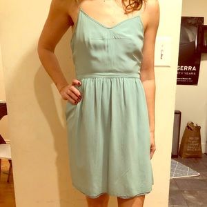 Madewell silk cami dress