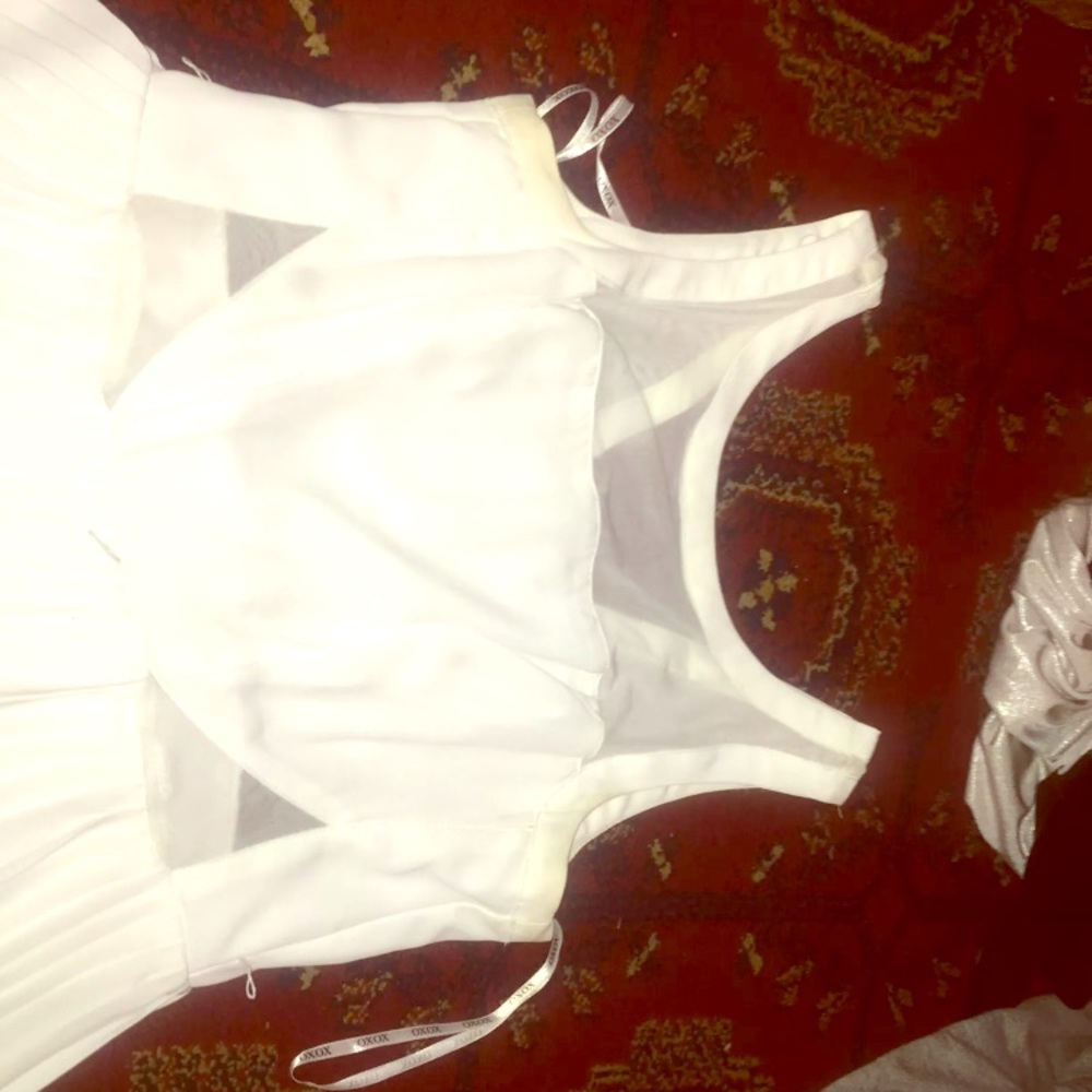 White Semi Formal Dress