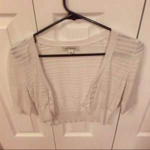 White cropped bolero White cropped bolero
