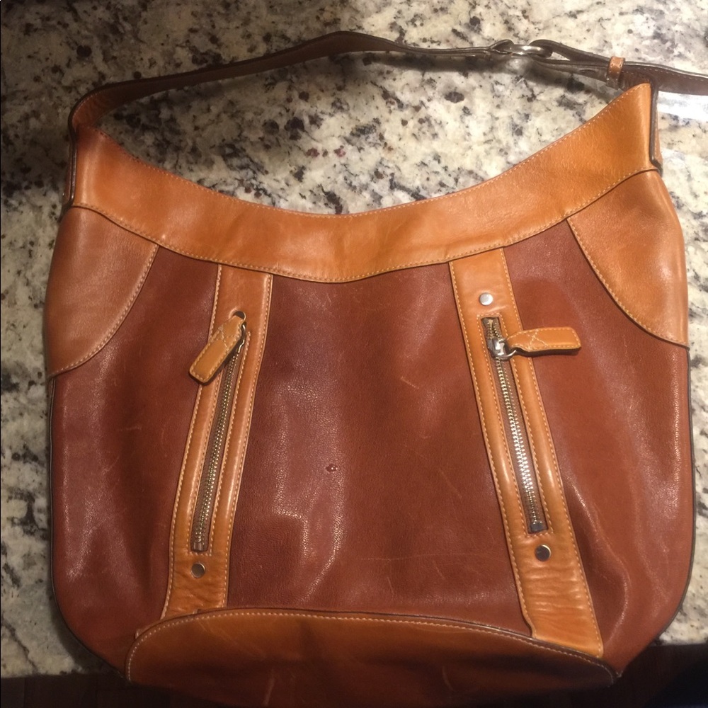 Cole Haan Tan Leather Purse - Picture 2 of 3