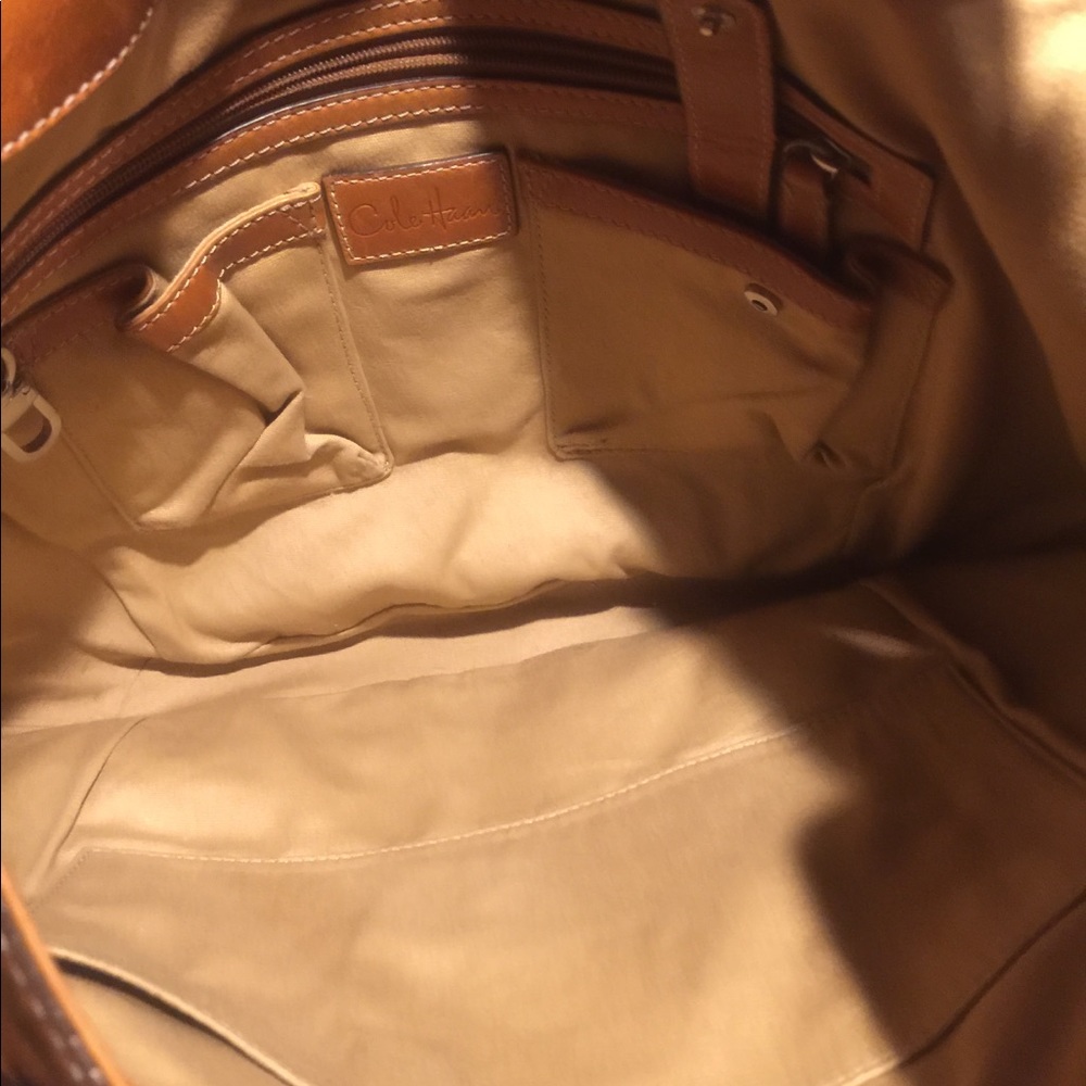 Cole Haan Tan Leather Purse - Picture 3 of 3