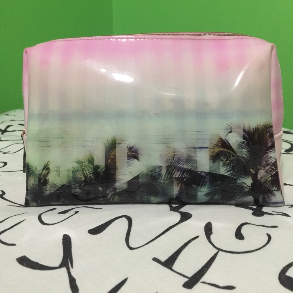 Ted Baker Palm Tree Print Cosmetics Bag