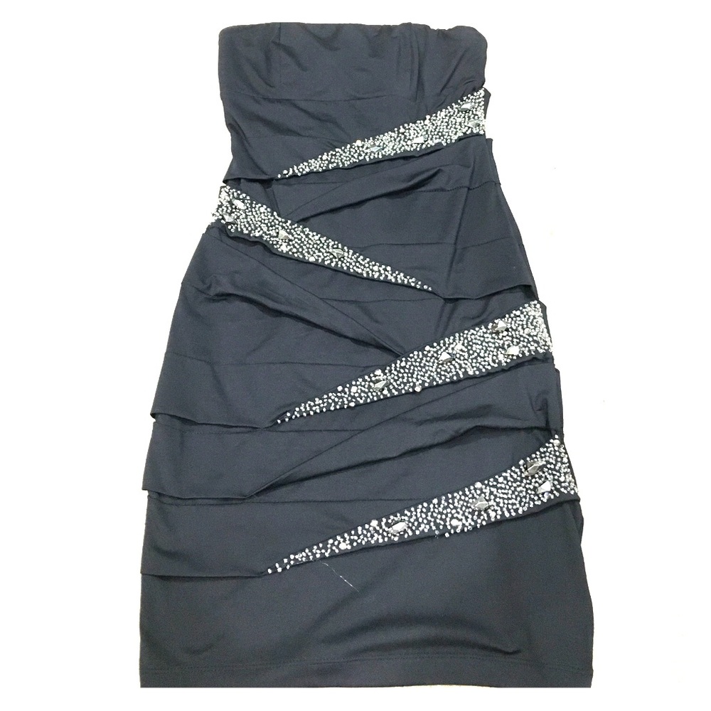 Black cocktail dress