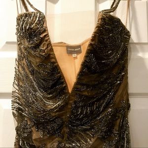 Couture Giorgio Armani Dress Beaded Gown