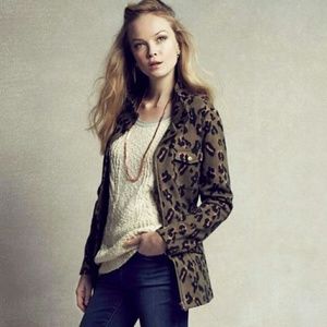 Anthropologie Tabitha Leopardeau Jacket- Medium