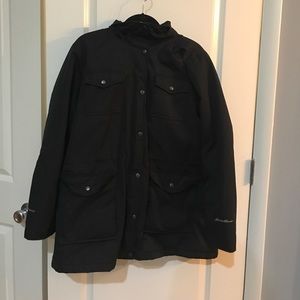 Eddie Bauer Black Down Coat