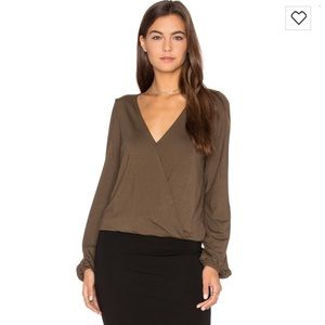 NWT Delacy Adele Top - Olive