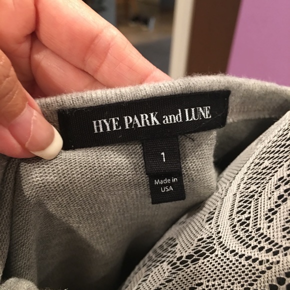 Hye Park and Lune Sweater with open back. - Picture 3 of 6