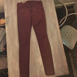 AG Absolute Legging in Maroon