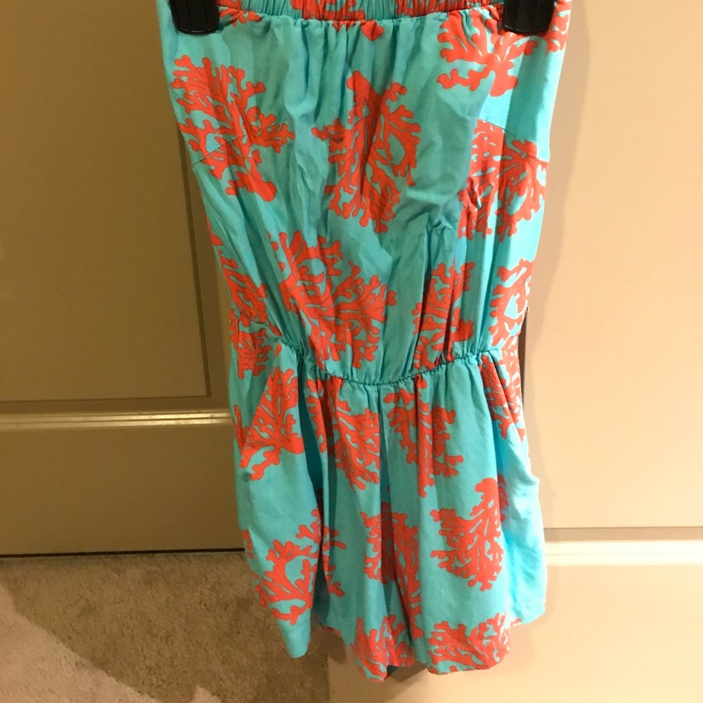 Coral romper!
