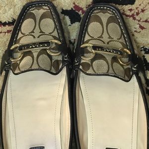 Classic Coach Printed Loafers