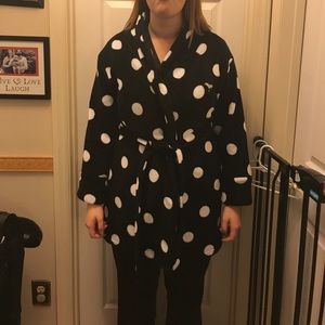 NWOT Pink bath robe size medium