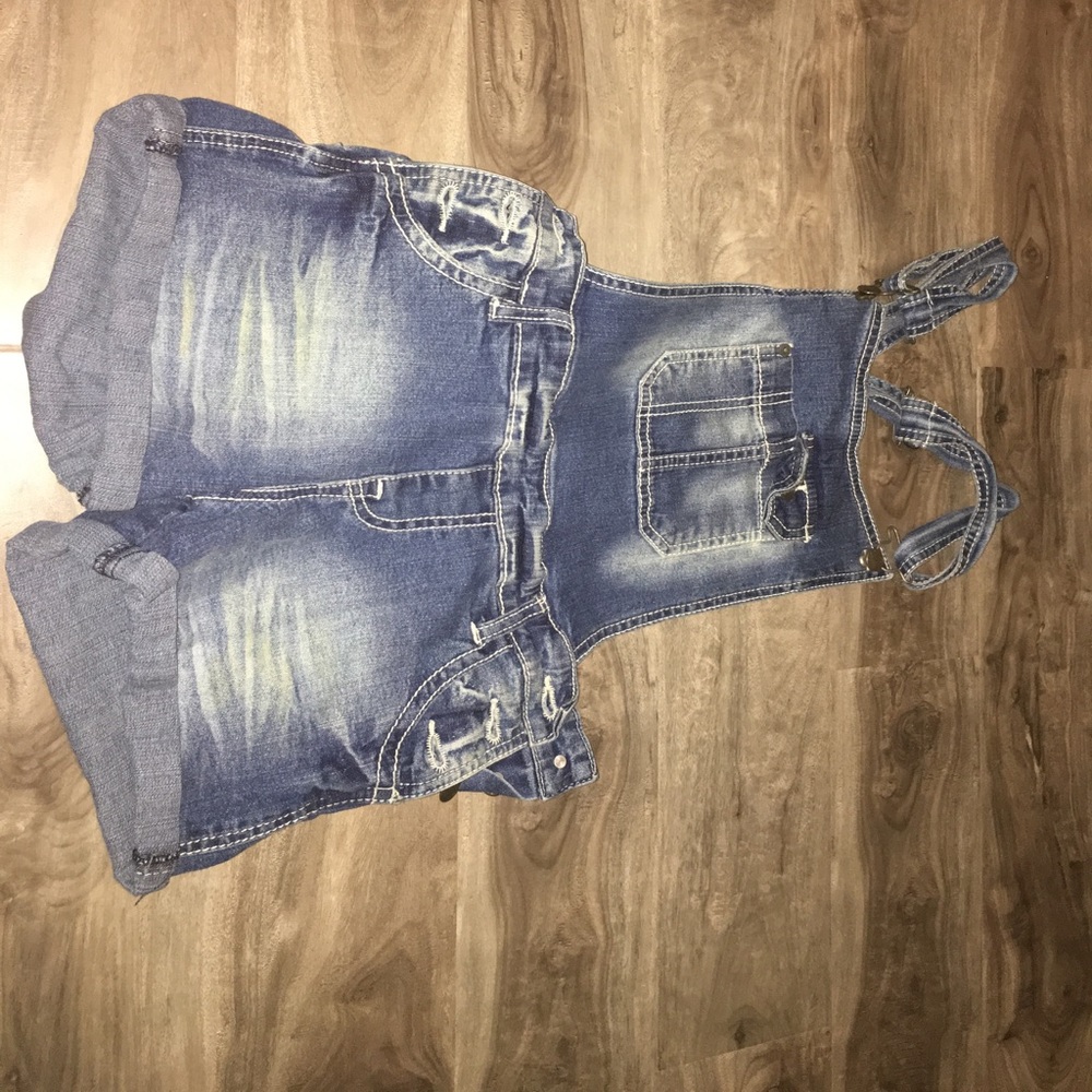 Jean jumper short