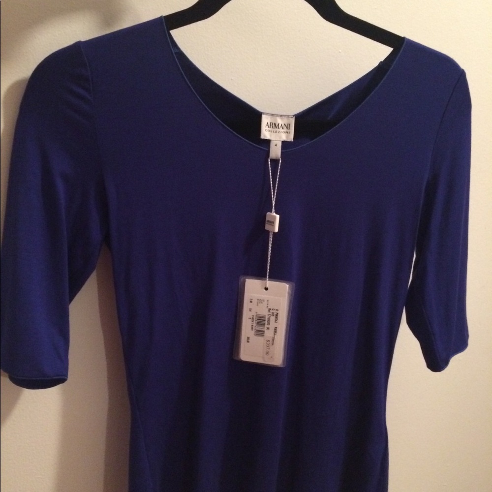 Blue Armani top, size 4 (xs/s)