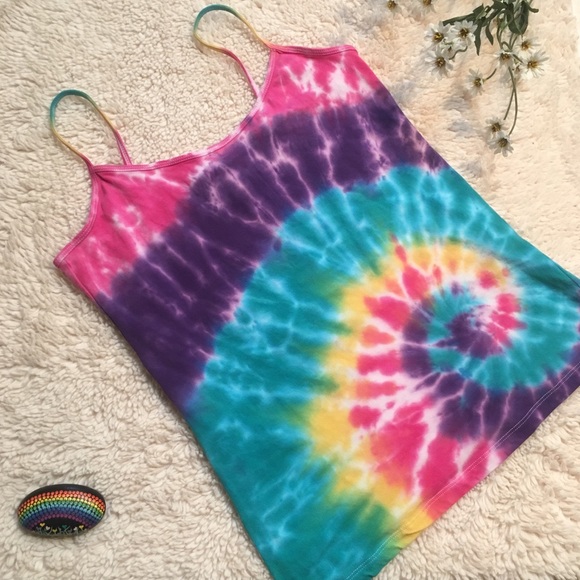 🌈u.nique tyedye cami & panty set😍 - Picture 2 of 6