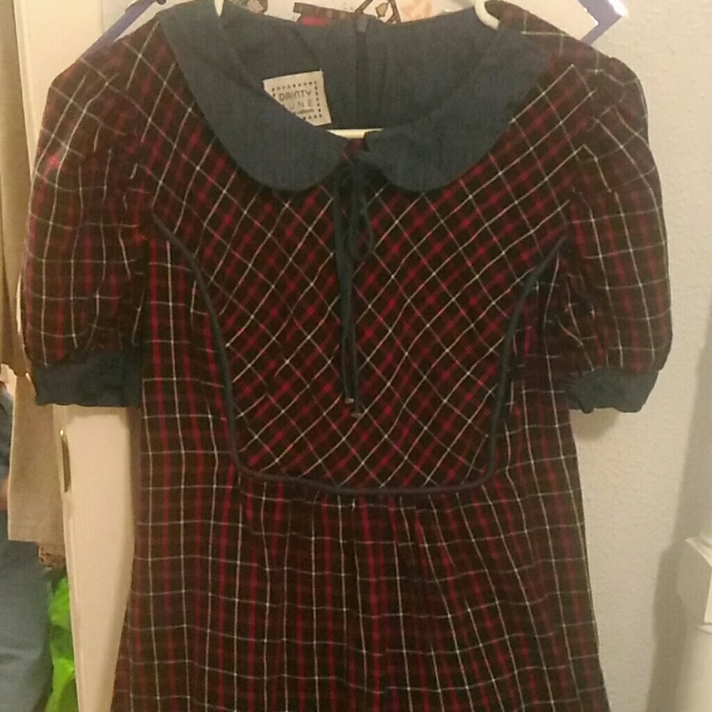 Plaid dress