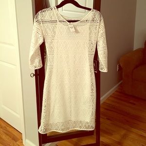 White/ivory dress