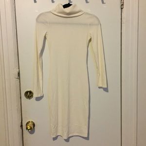 BRAND NEW! NEVER WORN!! Cream Turtleneck dress BRAND NEW! NEVER WORN!! Cream Turtleneck dress
