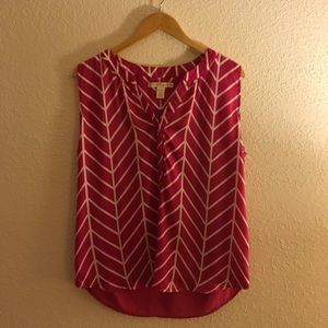 Hanna & Gracie Chevron Top