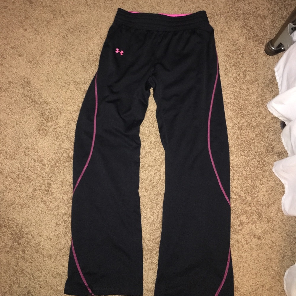 Under armour black swear pants