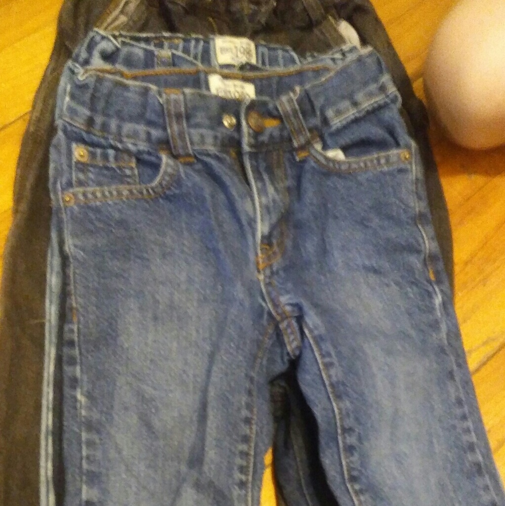 6 pairs size 4t childrens place jeans