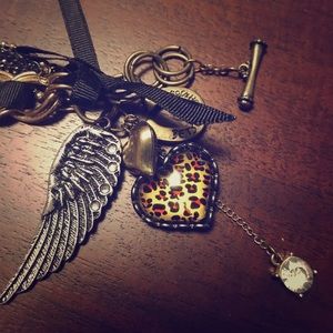 NWT! Betsey Johnson Fun Toggle Charm Bracelet