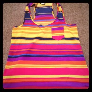 Cute, colorful tank top!