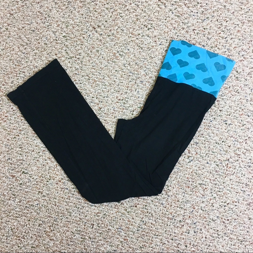 Blue/Black Stretchy Lounge Pants/Yoga Pants