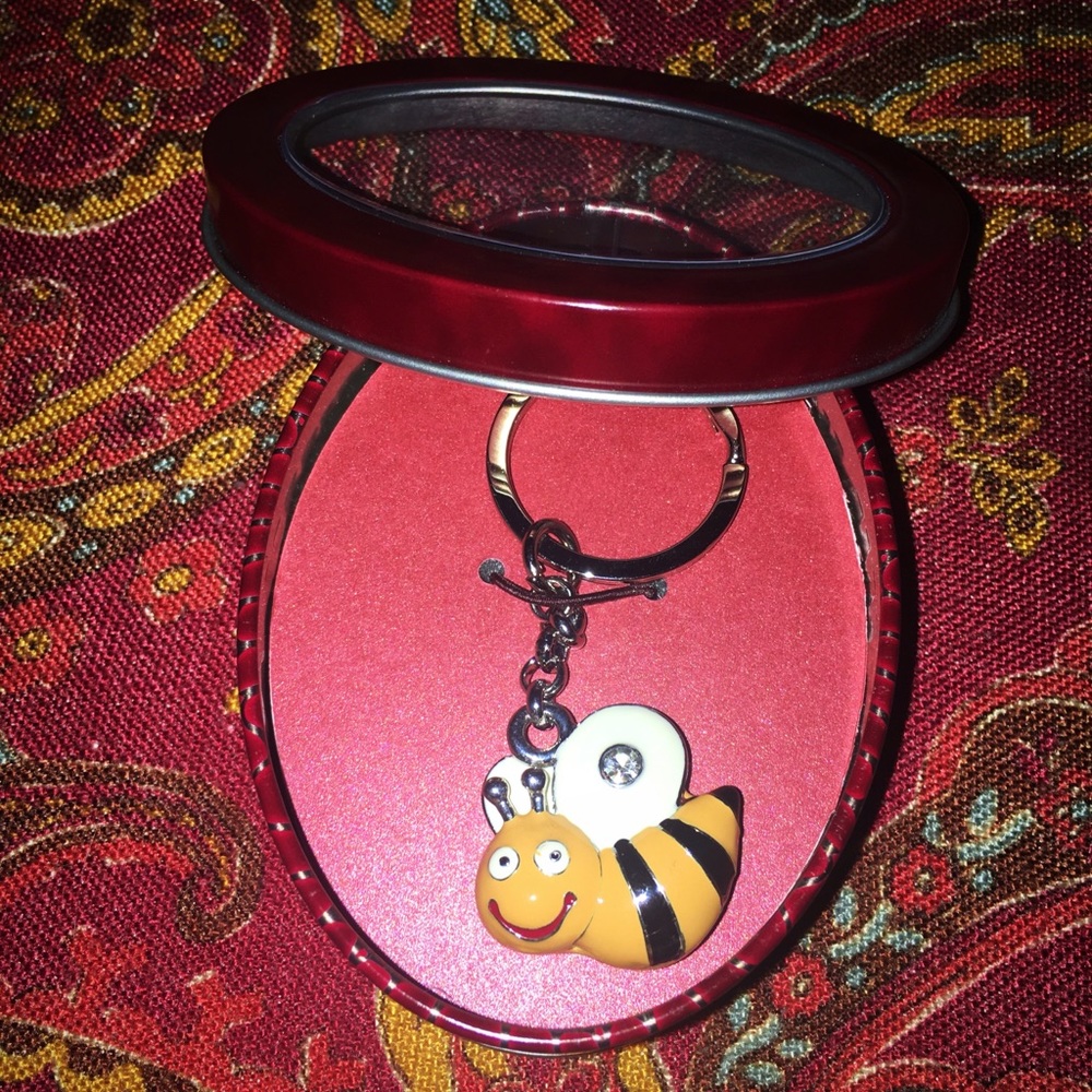Adorable Renato Balesta designed Bee Keychain