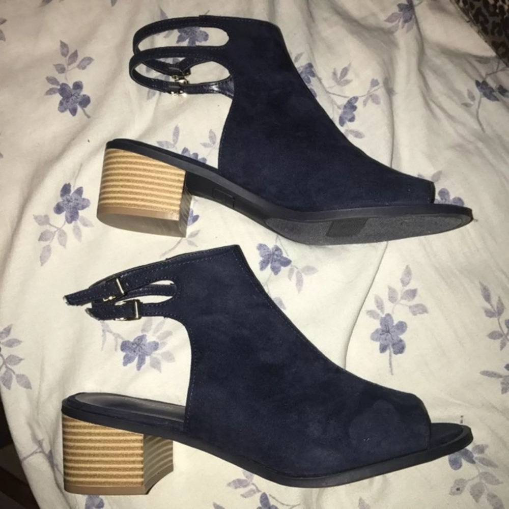 Open toed shoes