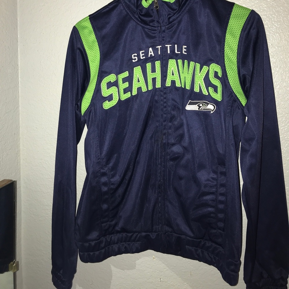 Seahawks Zip up mesh jacket