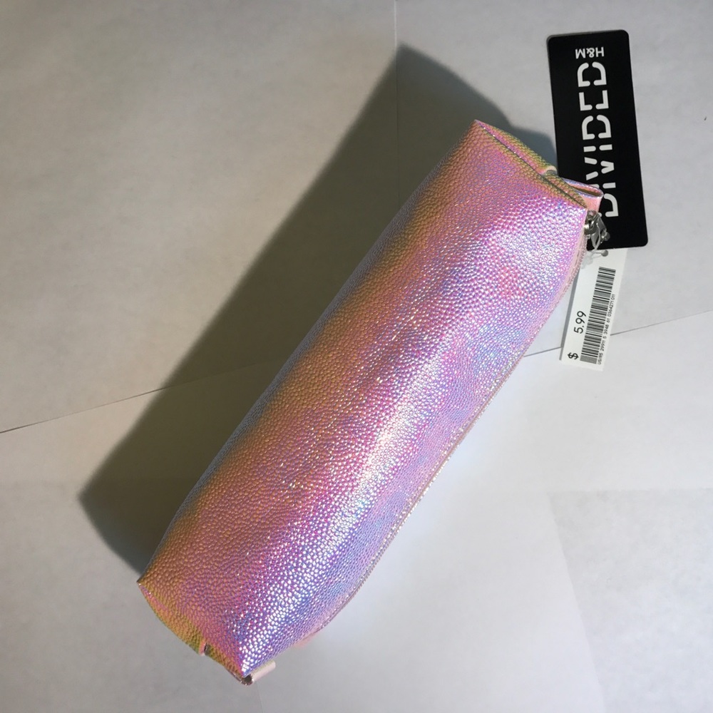 🦄 Holographic unicorn skin handbag/makeup/pen bag