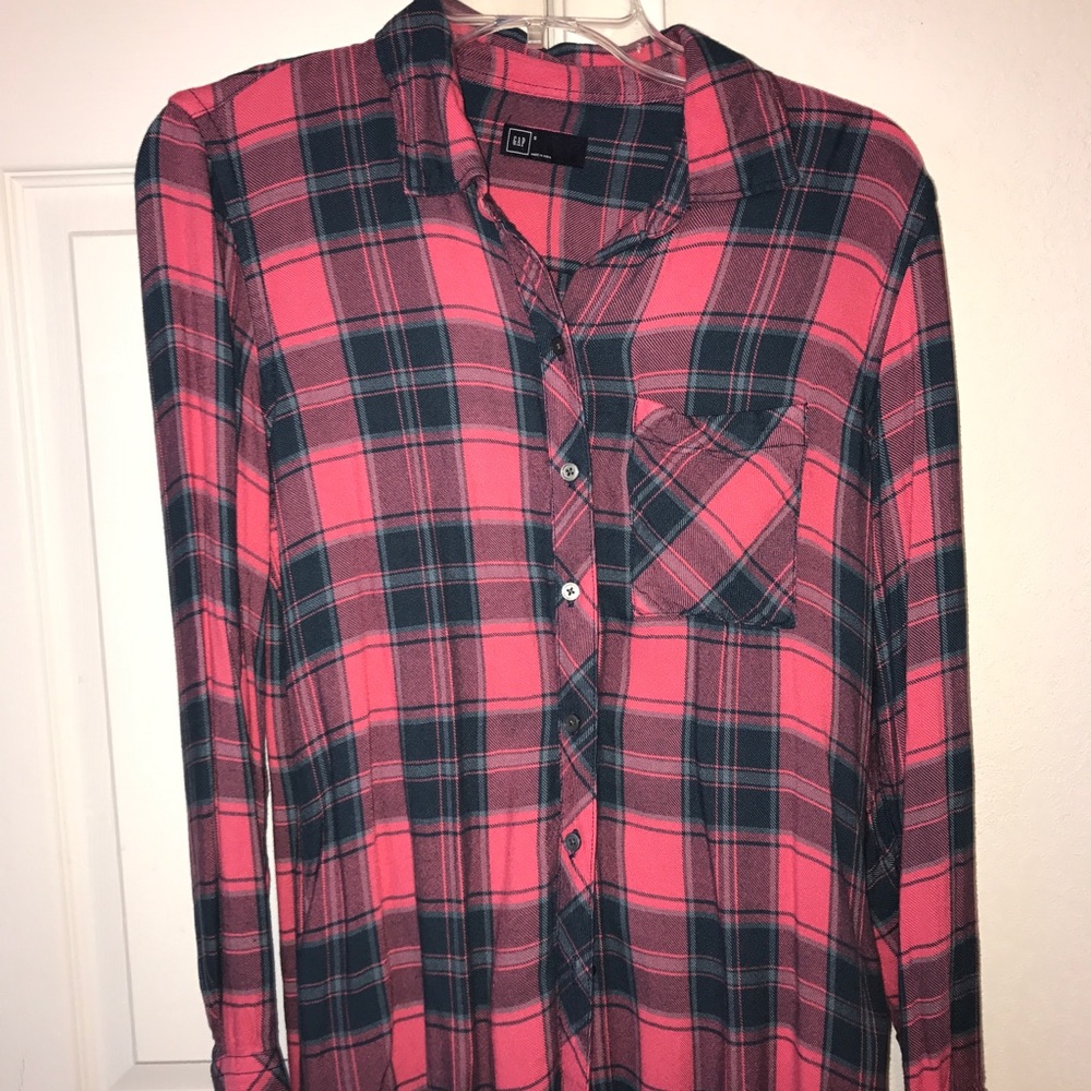 Gap Plaid Shirt