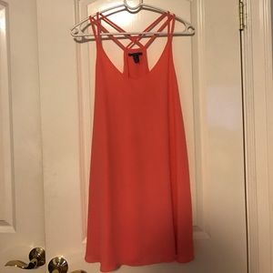 Forever 21 Coral Dress Forever 21 Coral Dress